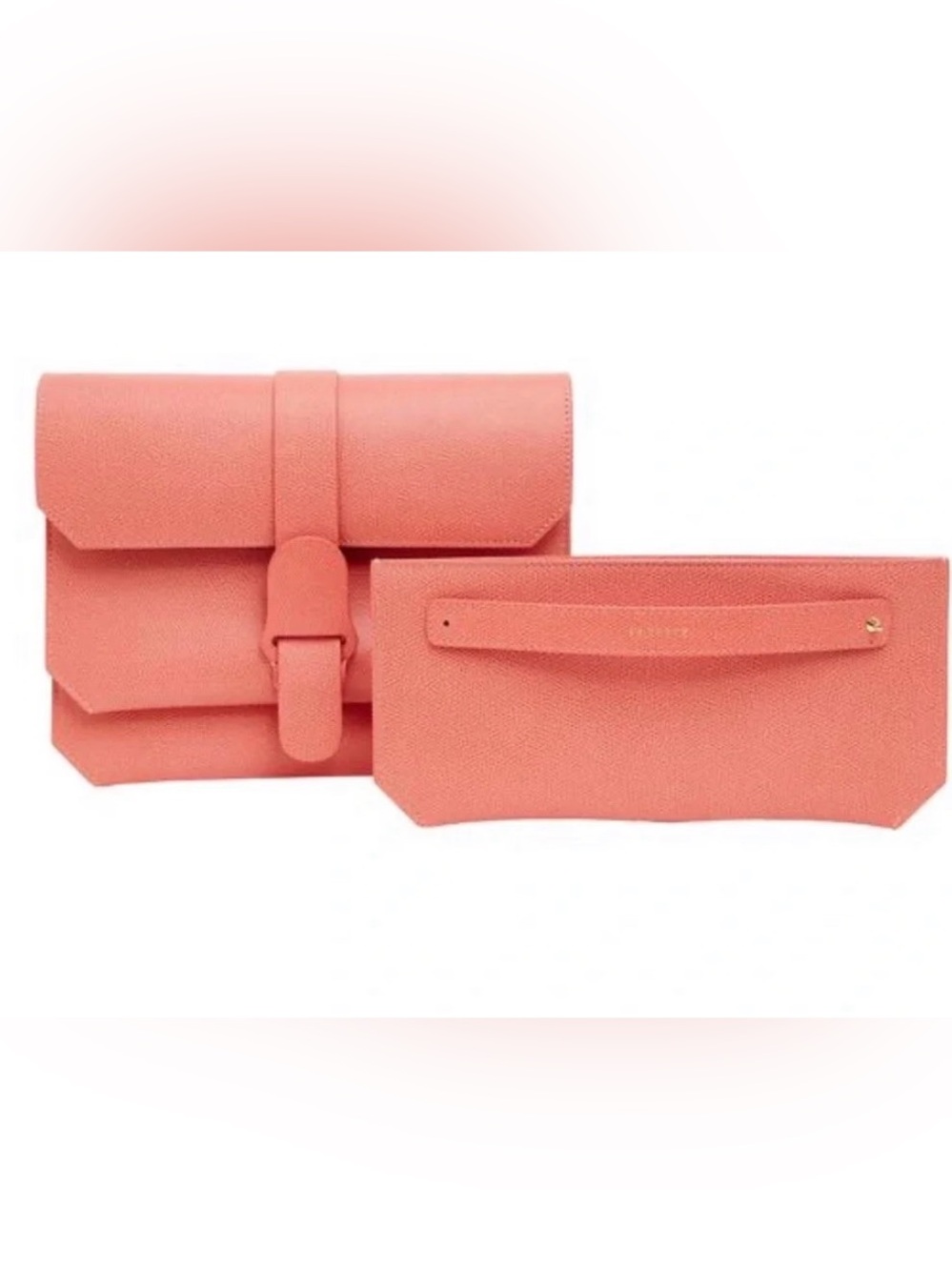 Senreve Convetible Coral Women’s Chain Shoulder Bag NWOT - Picture 3 of 7